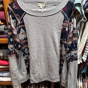 Hem & Thread Aztec Top